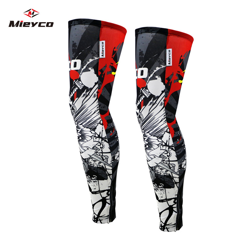 Knee Sleeve Pair - Reflective Cycling Leg Warmers Men Women