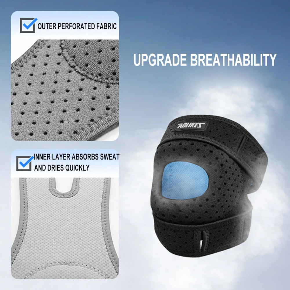 New 1PCS Patella Knee Brace Co - огляд і ціна Knee Sleeve Pair