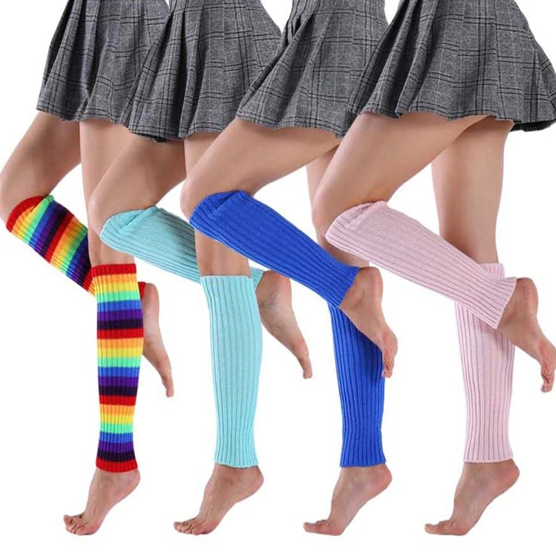Ribbed Knit Leg Warmers for Wo - огляд і ціна Knee Sleeve Pair