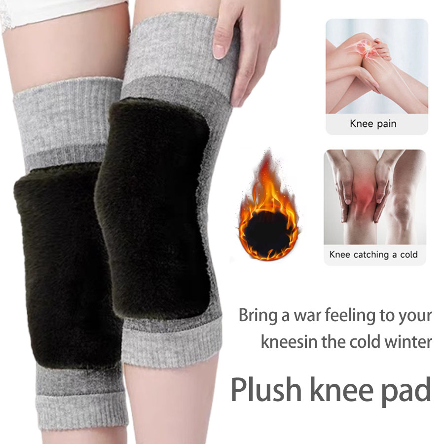 Winter Wool Knee Brace Pads Wa - огляд і ціна Knee Sleeve Pair