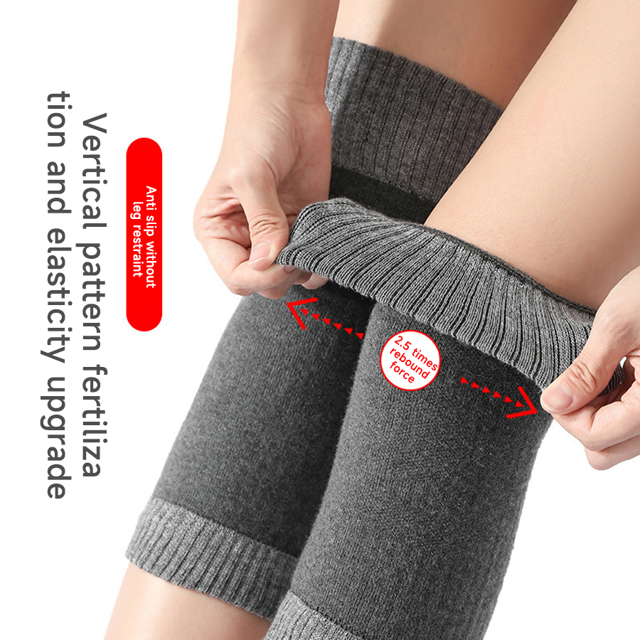 Winter Wool Knee Brace Pads Wa - огляд і ціна Knee Sleeve Pair