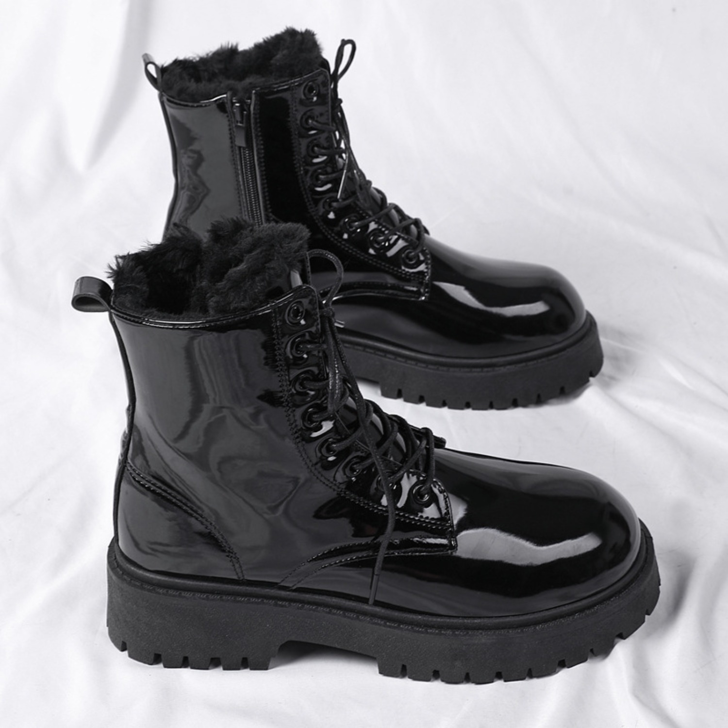 Men's warm plush high-top boot - огляд і ціна Crossfit Outdoor