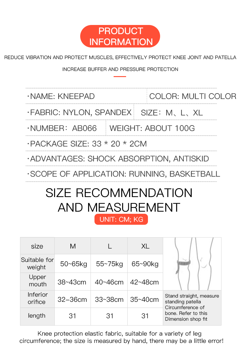 Single Knee Brace with Spring  - огляд і ціна Knee Sleeve Pair
