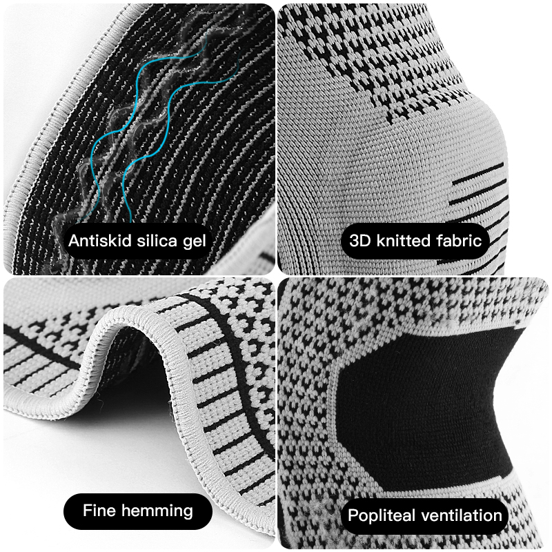 Single Knee Brace with Spring  - огляд і ціна Knee Sleeve Pair