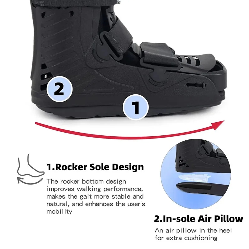 Air Cam Walker Fracture Boot S - огляд і ціна Ankle Mobility Band