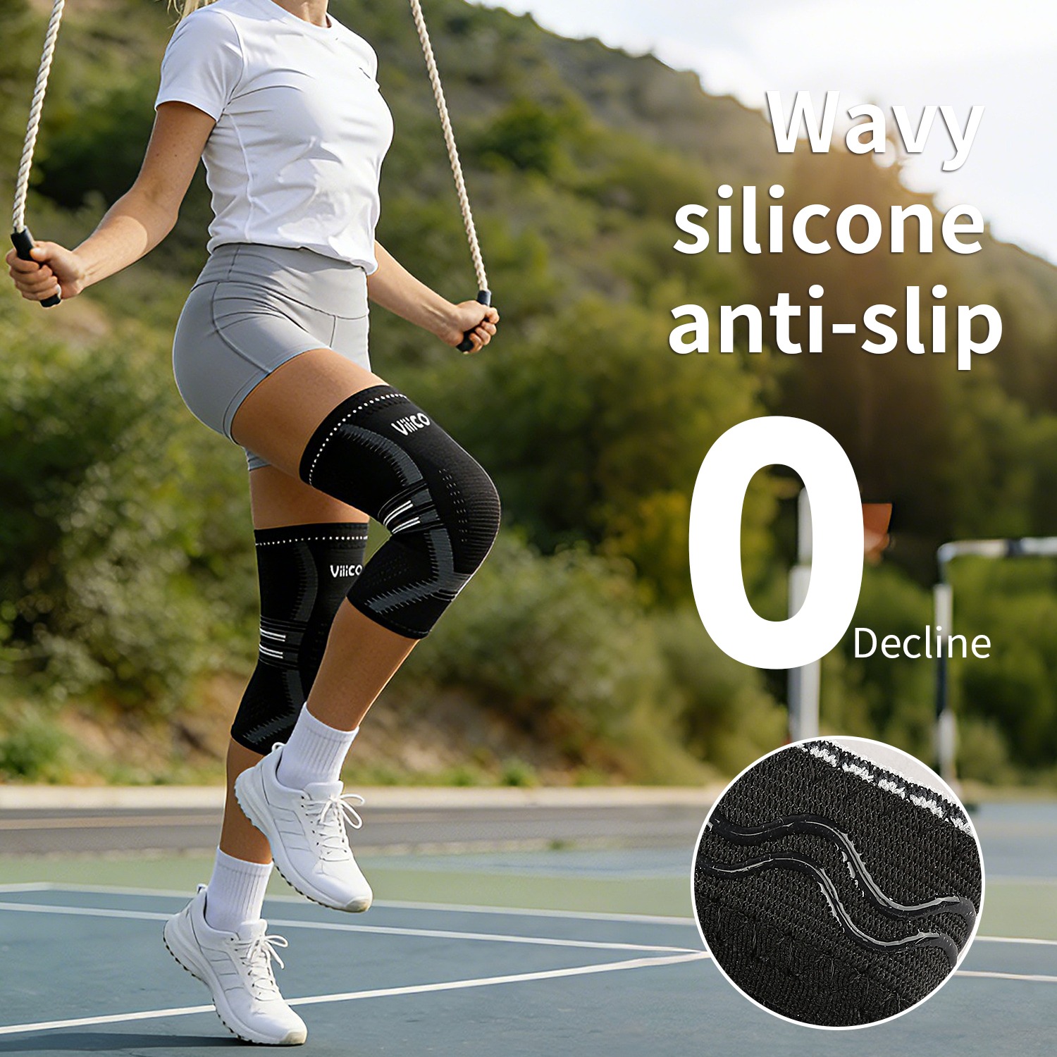 1PCS Knee Brace for Women & Me - огляд і ціна Knee Sleeve Pair