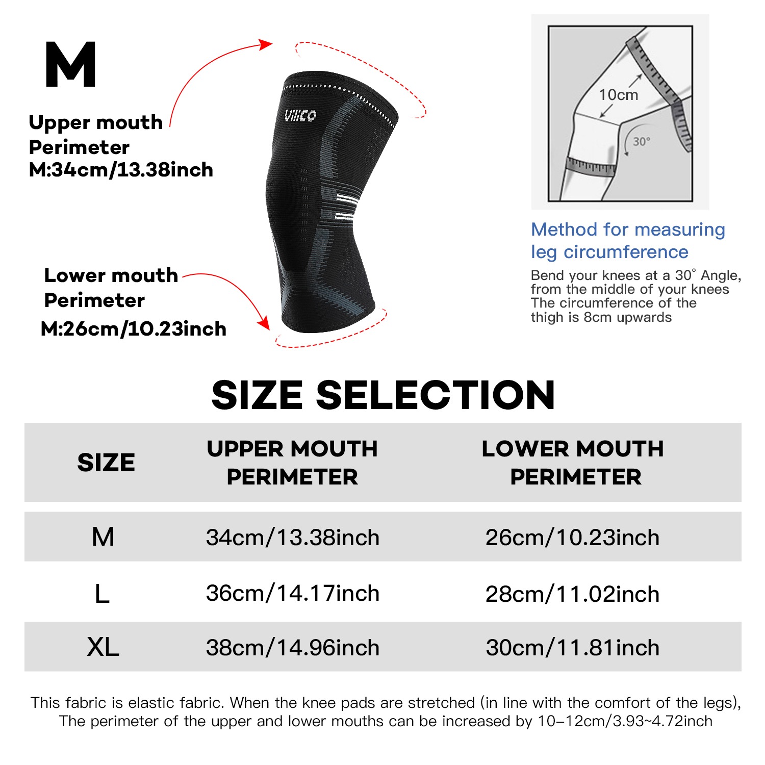 1PCS Knee Brace for Women & Me - огляд і ціна Knee Sleeve Pair