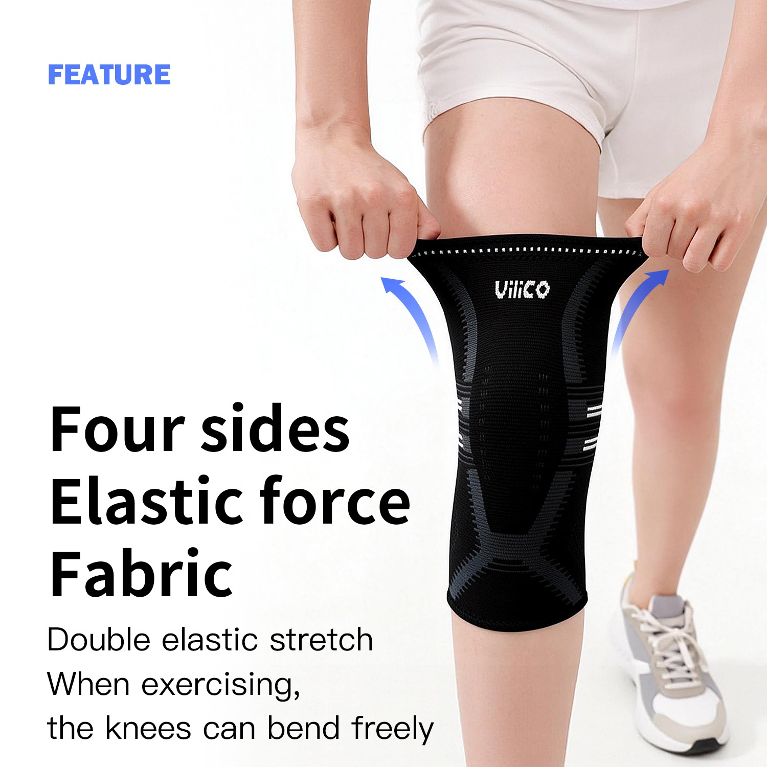 1PCS Knee Brace for Women & Me - огляд і ціна Knee Sleeve Pair