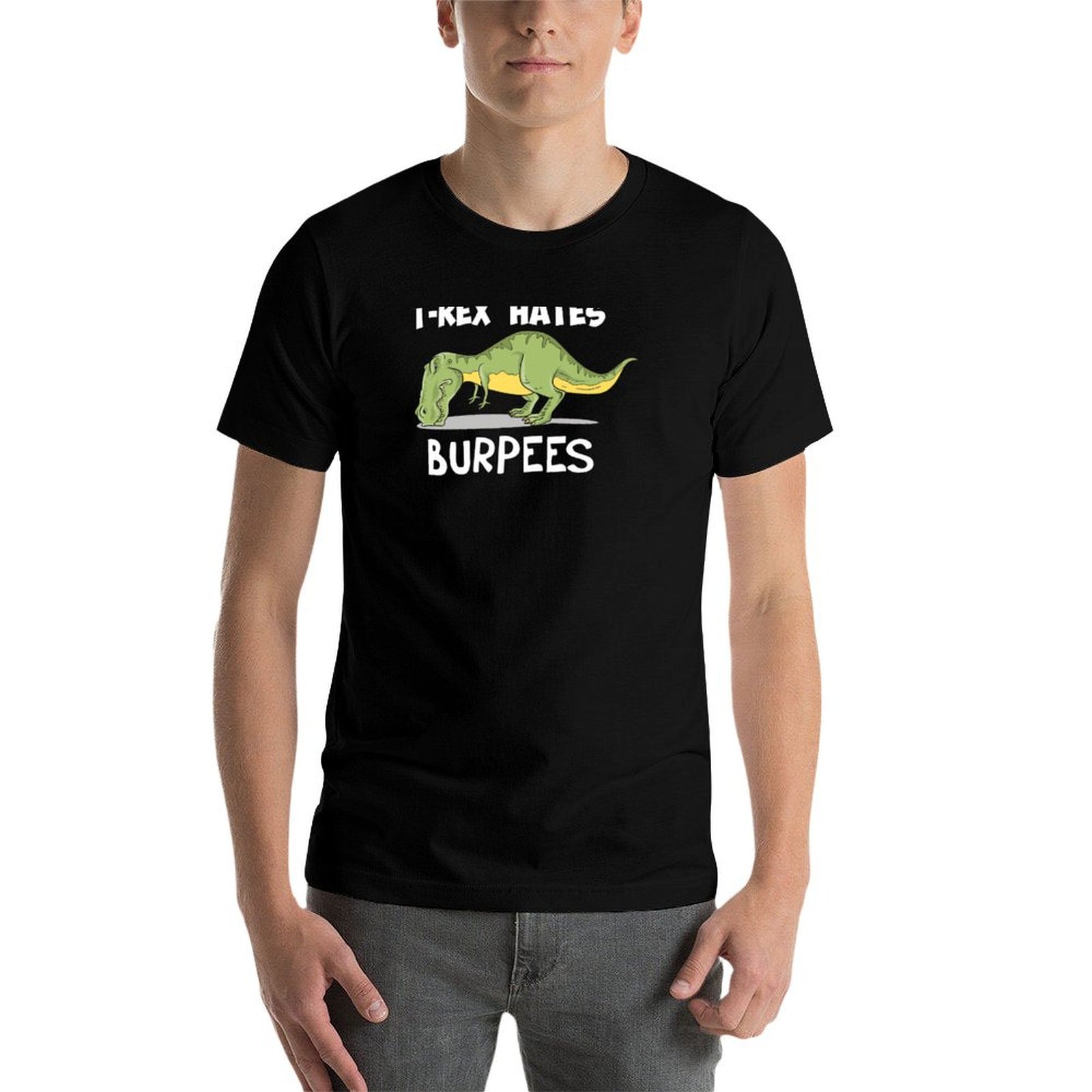 T-Rex Hates Burpees T-Shirt Su - огляд і ціна Crossfit Mayhem